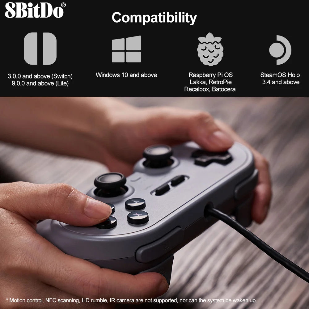 8BitDo Pro 2 Wired Gaming Controller