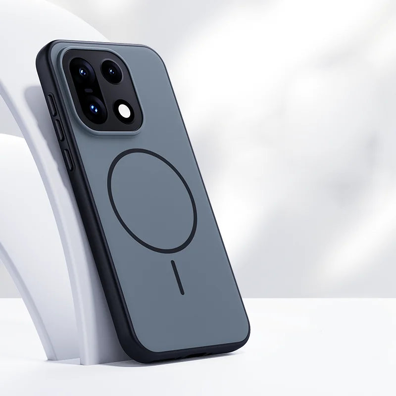 OnePlus 15 Matte Magnetic Case with Metal Buttons