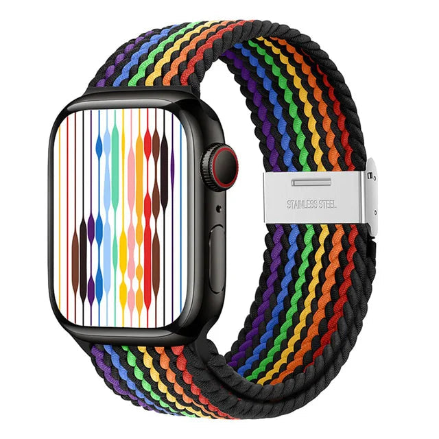 Stretchy Braided Band for Apple Watch