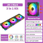 TEUCER JM-1 360mm ARGB PC Cooling Fan