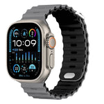 Soft-Touch Ocean Silicone Sport Band for Apple Watch