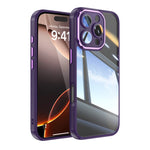 Acrylic Clear Shockproof Case with Camera Protector for iPhone 15 Series