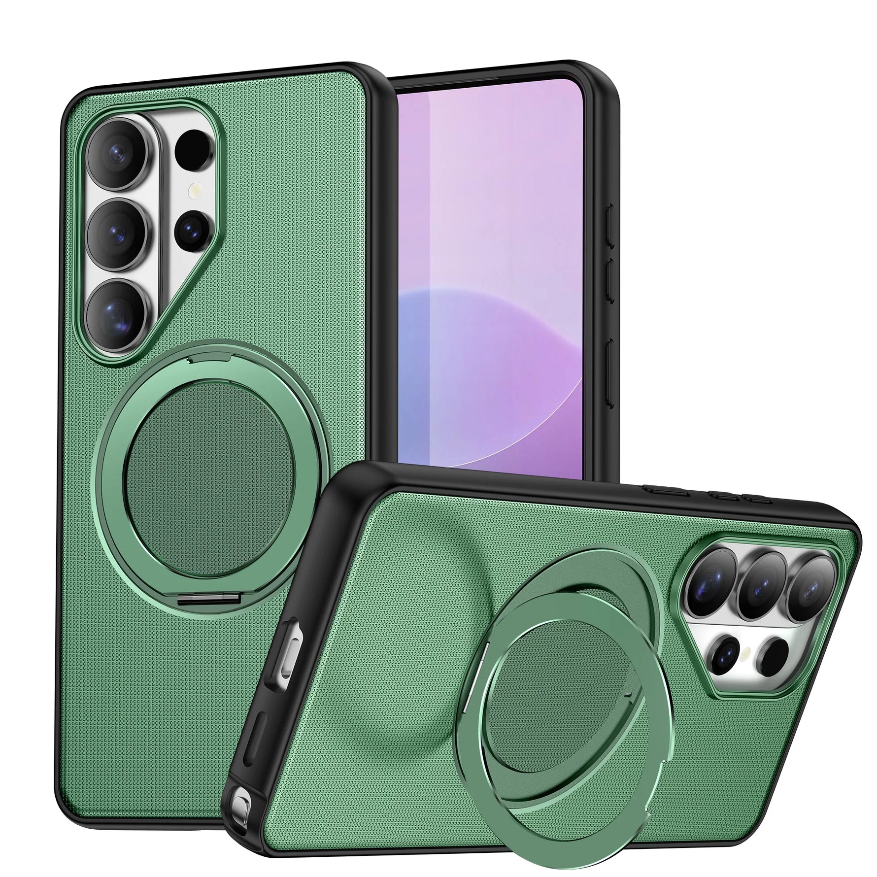 Shockproof Magnetic Case with 360° Holder for Samsung Galaxy S26 Series