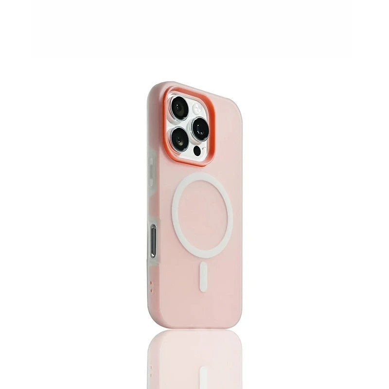Translucent MagSafe Alignment Case with Raised Camera Ring for iPhone 12 Series