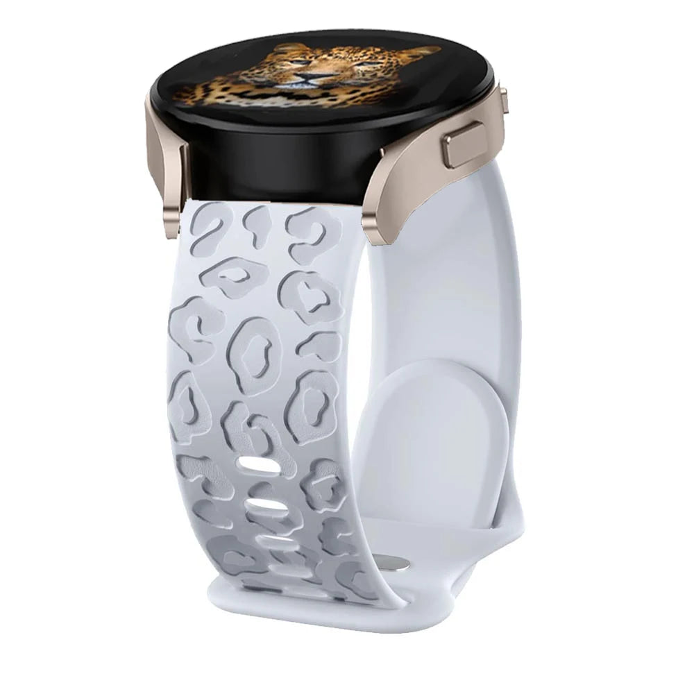 Engraved Silicone Strap for Samsung Galaxy Watch 7