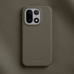 OnePlus 15 Genuine Cowhide Leather Back Cover Case