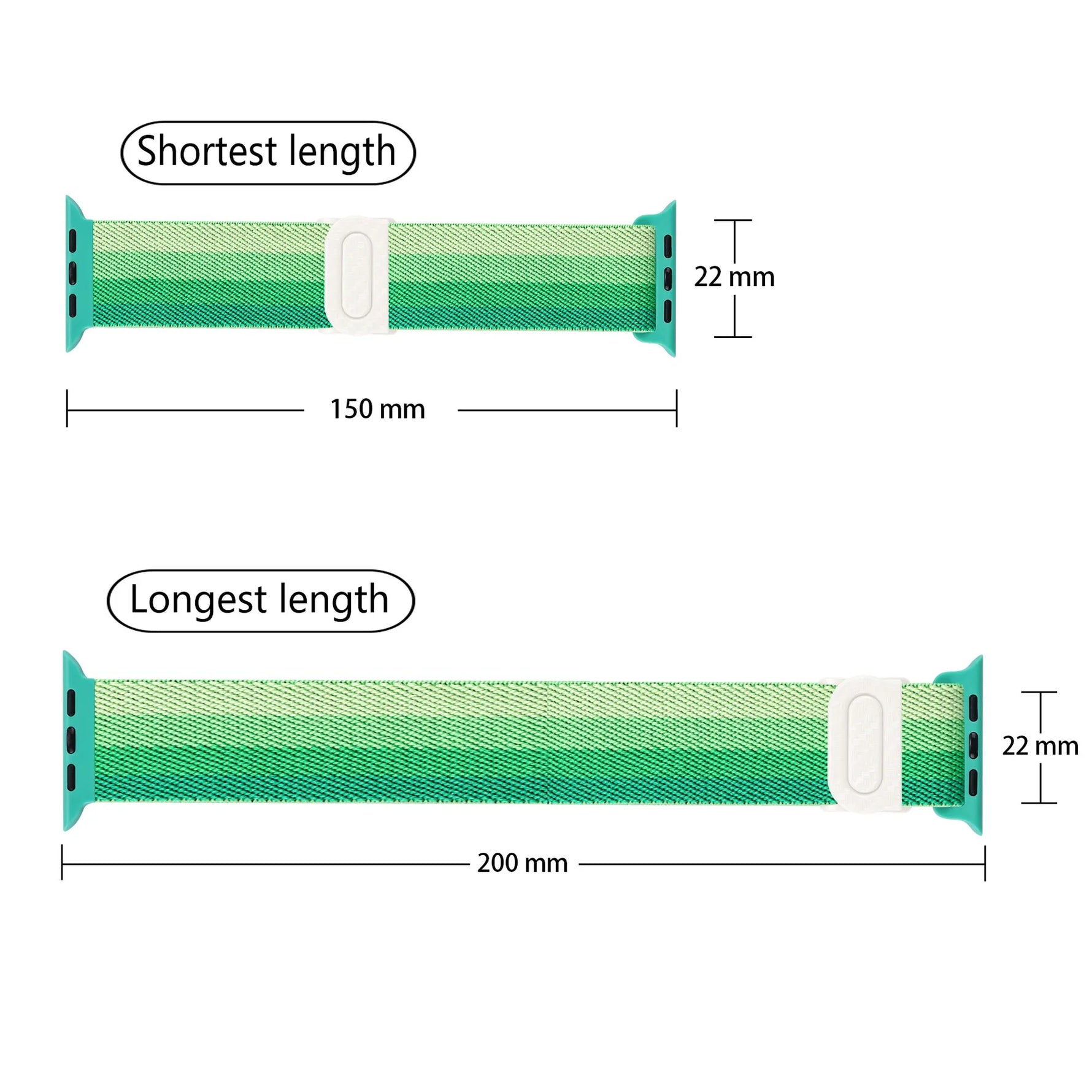 Elastic Carbon Strap for Apple Watch