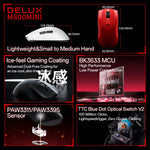 Delux M800 Mini Lightweight Wireless Gaming Mouse