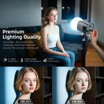 LUXCEO P40W Bi-Color COB Video Light with Bowens Mount