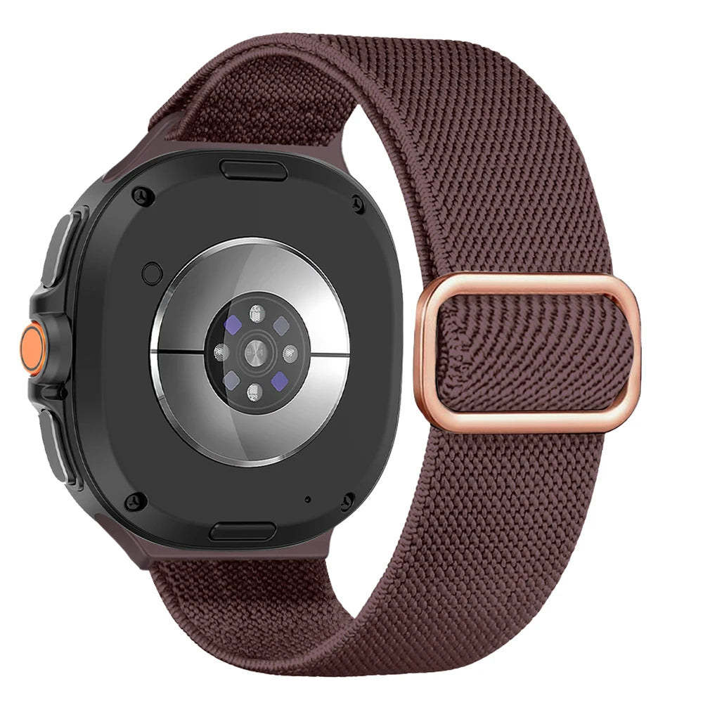 Elastic Nylon Scrunchie Strap for Samsung Galaxy Watch 8 & Galaxy Watch 8 Classic