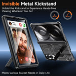 Heavy-Duty Magnetic Case with Kickstand for Samsung Galaxy Z Fold 8