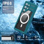 360° Full Waterproof Clear Protection Case for Samsung Galaxy S24 Series