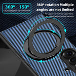 Samsung Galaxy Z Fold 7 Protective Magnetic Case with Ring Holder