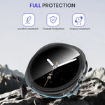 Tempered Glass Screen Protector Case for Samsung Galaxy Watch 8