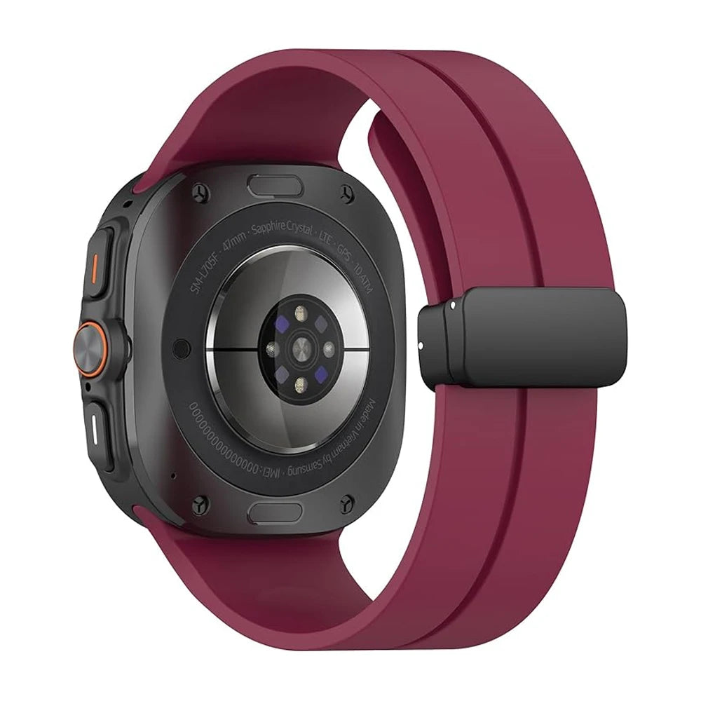 Silicone Magnetic Strap for Samsung Galaxy Watch Ultra and Samsung Galaxy Watch Ultra (2025)