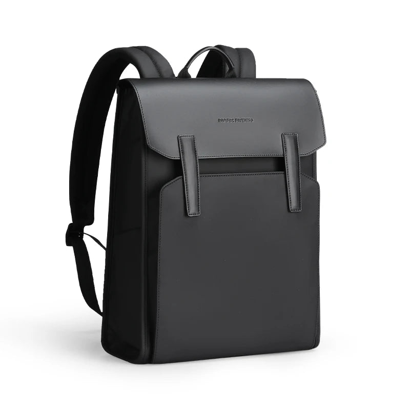 Waterproof Leather Laptop Backpack