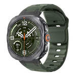 Perforated Silicone Watch Band for Samsung Galaxy Watch Ultra 2