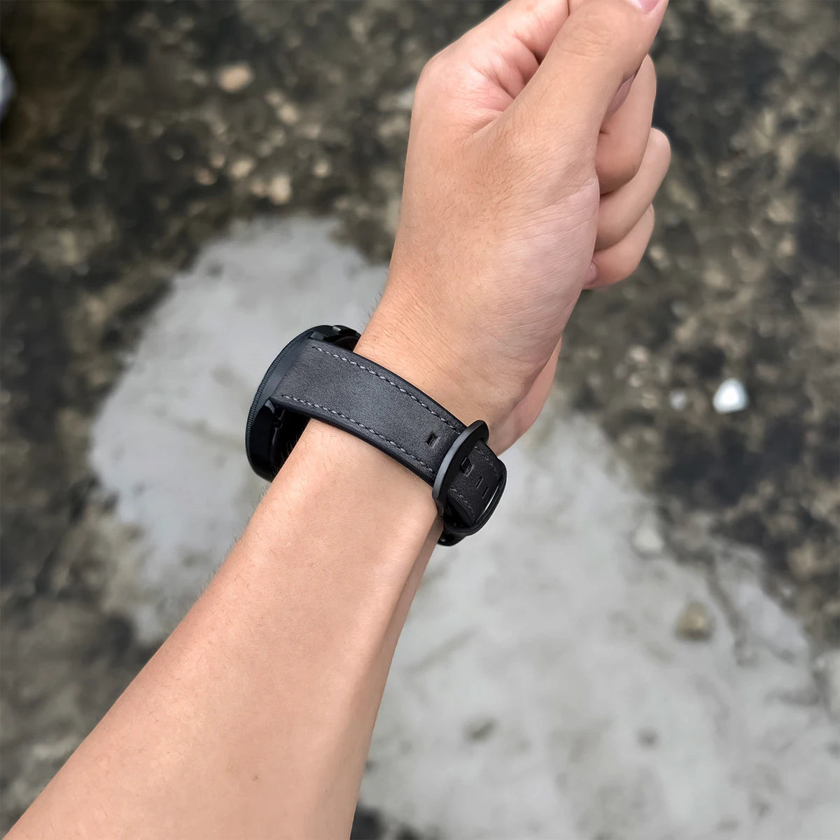 Premium Leather Sport Strap for Samsung Galaxy Watch 8 and Galaxy Watch 8 Classic