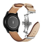 Luxury Leather Strap with Metal Buckle for Samsung Galaxy Watch 8 & Galaxy Watch 8 Classic