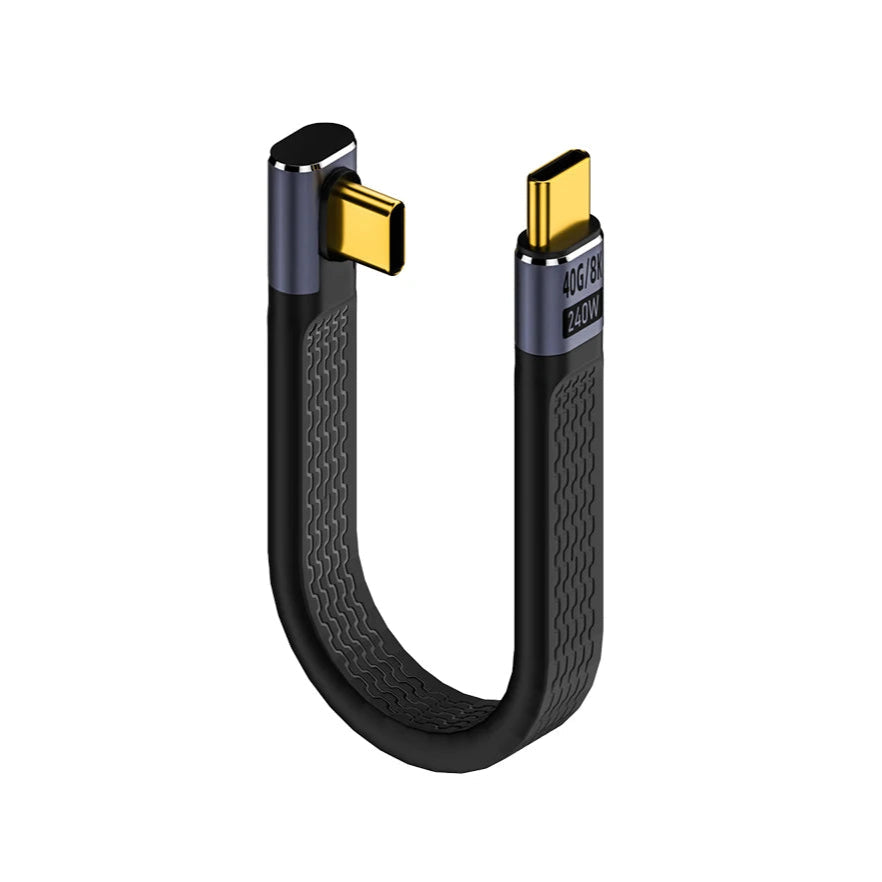 UGOURD USB4 Type-C Elbow Cable
