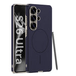 Luxury PU Leather Magnetic Case with Lens Protection for Samsung Galaxy S26 Ultra