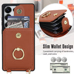2-in-1 Zipper Wallet Case with Detachable Lanyard for Samsung Galaxy S24 Series