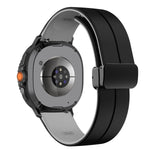 Silicone Magnetic Buckle Strap for Samsung Galaxy Watch 8 /  Galaxy Watch 8 Classic