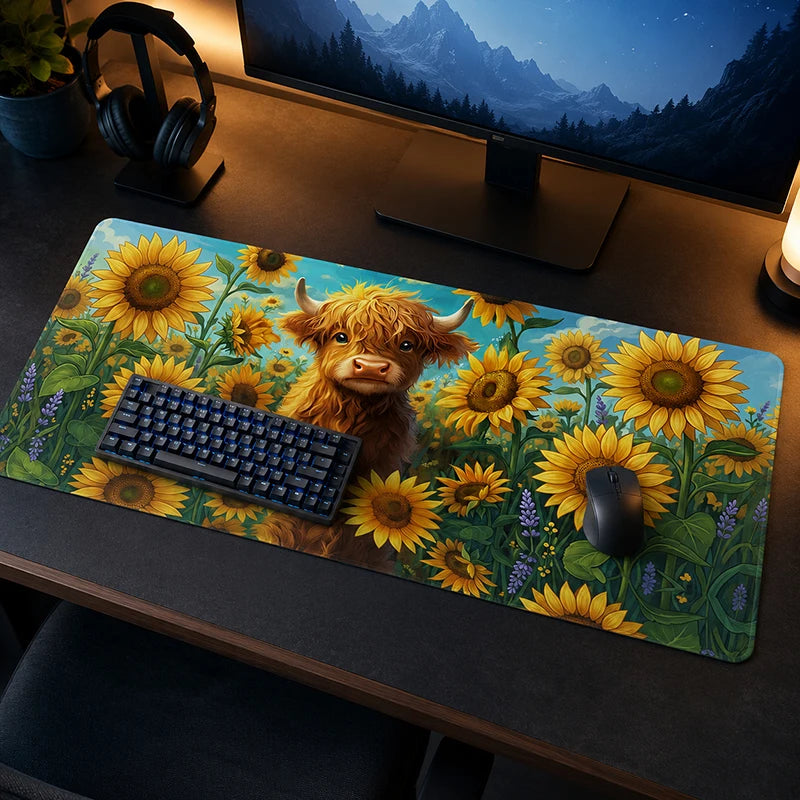 Extra-Large Knitted Weave Mouse Pad