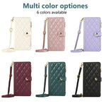 Crossbody Leather Wallet Case for Samsung Galaxy S25 Series