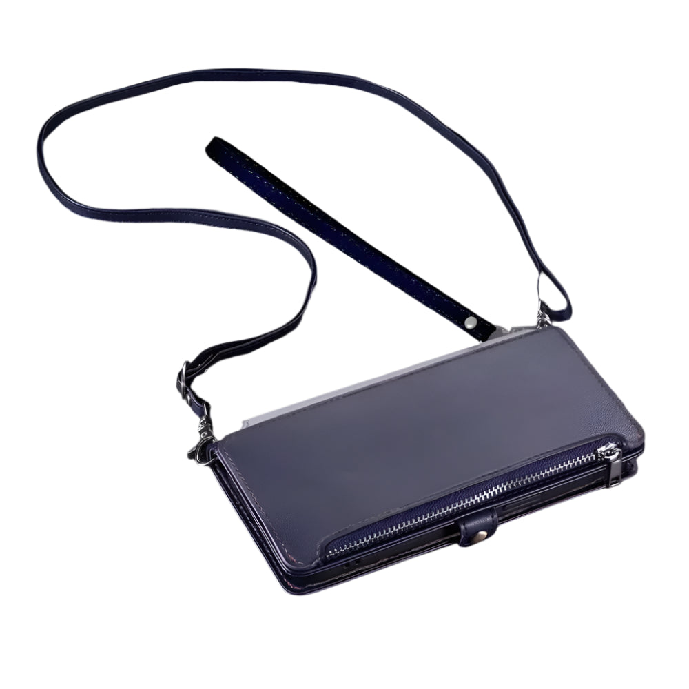 Zipper Wallet Crossbody Case for Samsung Galaxy S25 Series