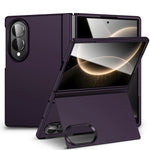 PC and TPU Kickstand Case with Hinge Protection for Samsung Galaxy Z Fold 8
