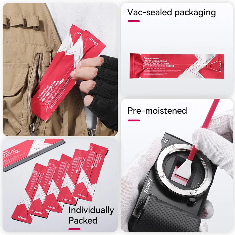 Ulanzi Camera Sensor Cleaning Swab Set
