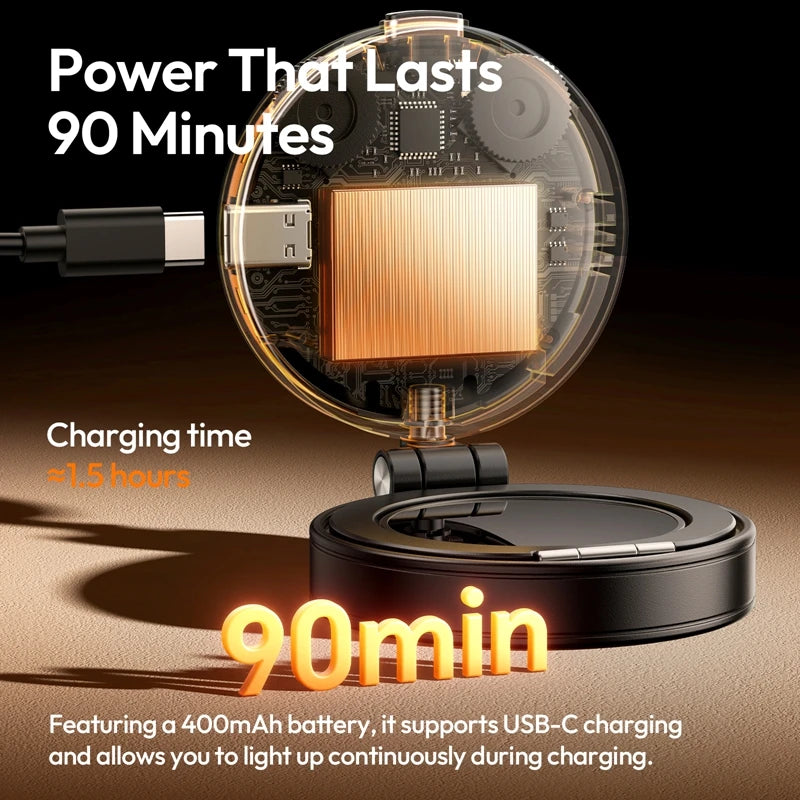 Ulanzi LM23 Ultra-Slim Magnetic Ring Light for Smartphones and Vlogs