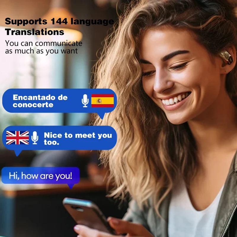 PAXA Open Air Ultra AI Translation Earbuds