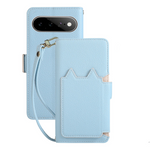 Leather Flip Case with Makeup Mirror for Google Pixel 10 Series