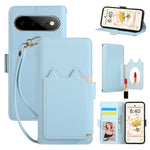 Leather Flip Case with Makeup Mirror for Google Pixel 10 Series