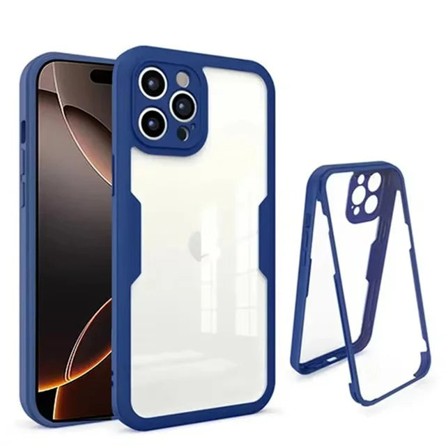 360-Degree Full Protection Screen Case for iPhone 16 Series