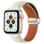 Premium Leather Bracelet Strap for Apple Watch