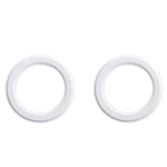 2PCS Universal PU Leather Adhesive Magnetic Plate