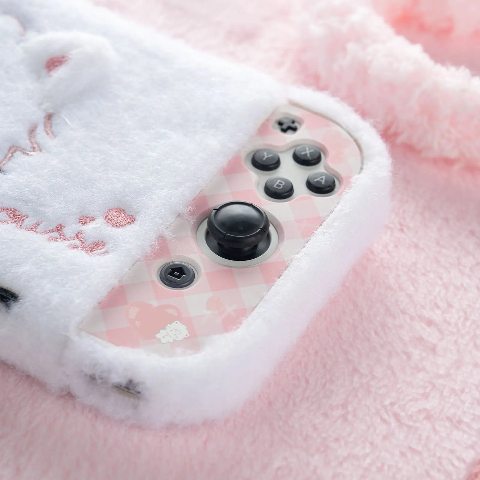 Fluffy Protective Case for Nintendo Switch OLED & Joy-Con Controllers