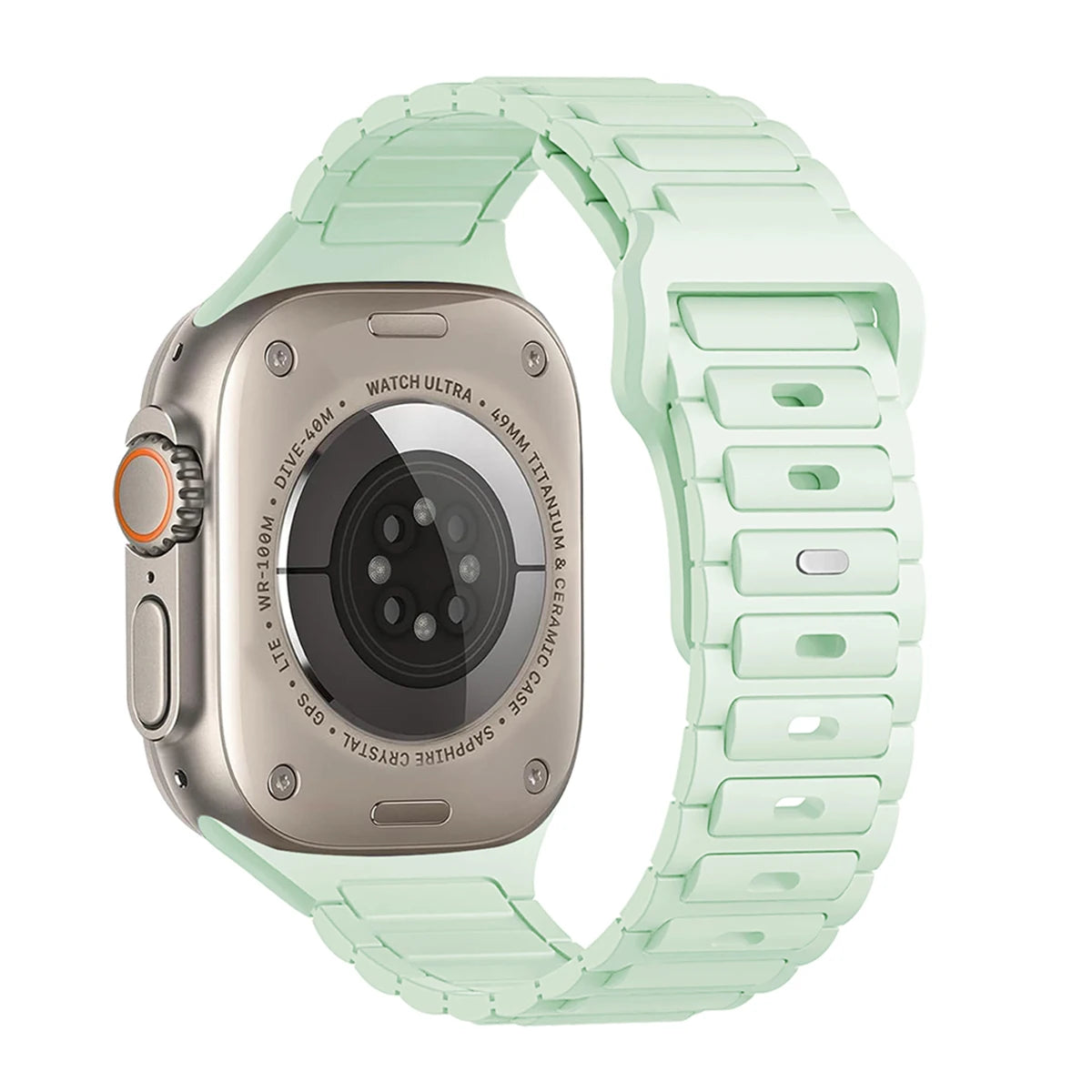 Durable Soft Silicone Watch Band for Apple Watch