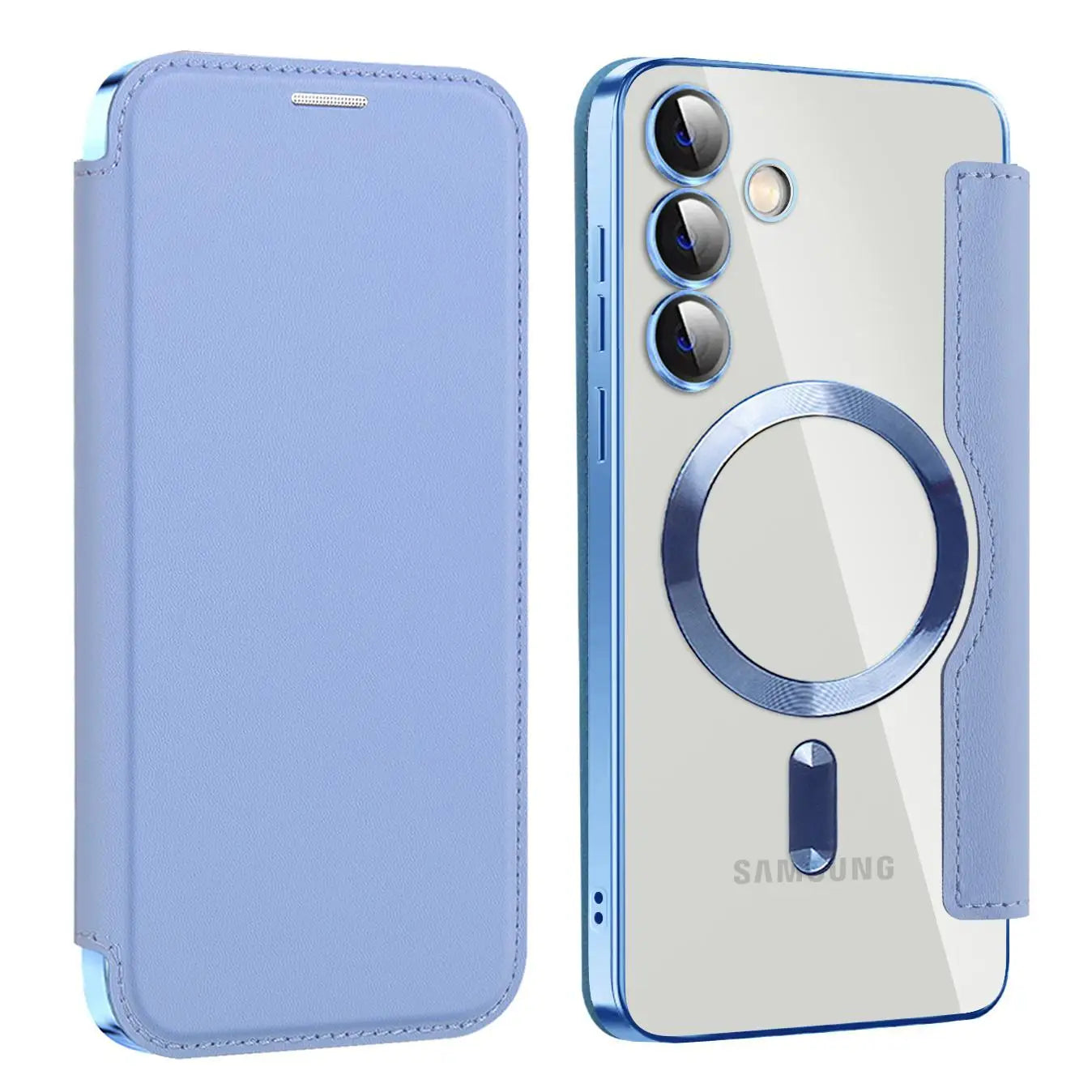 Protective Flip Magnetic Leather Case for Samsung Galaxy A36