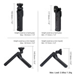 JJC Wired Remote Shooting Grip Mini Tripod for Panasonic Lumix