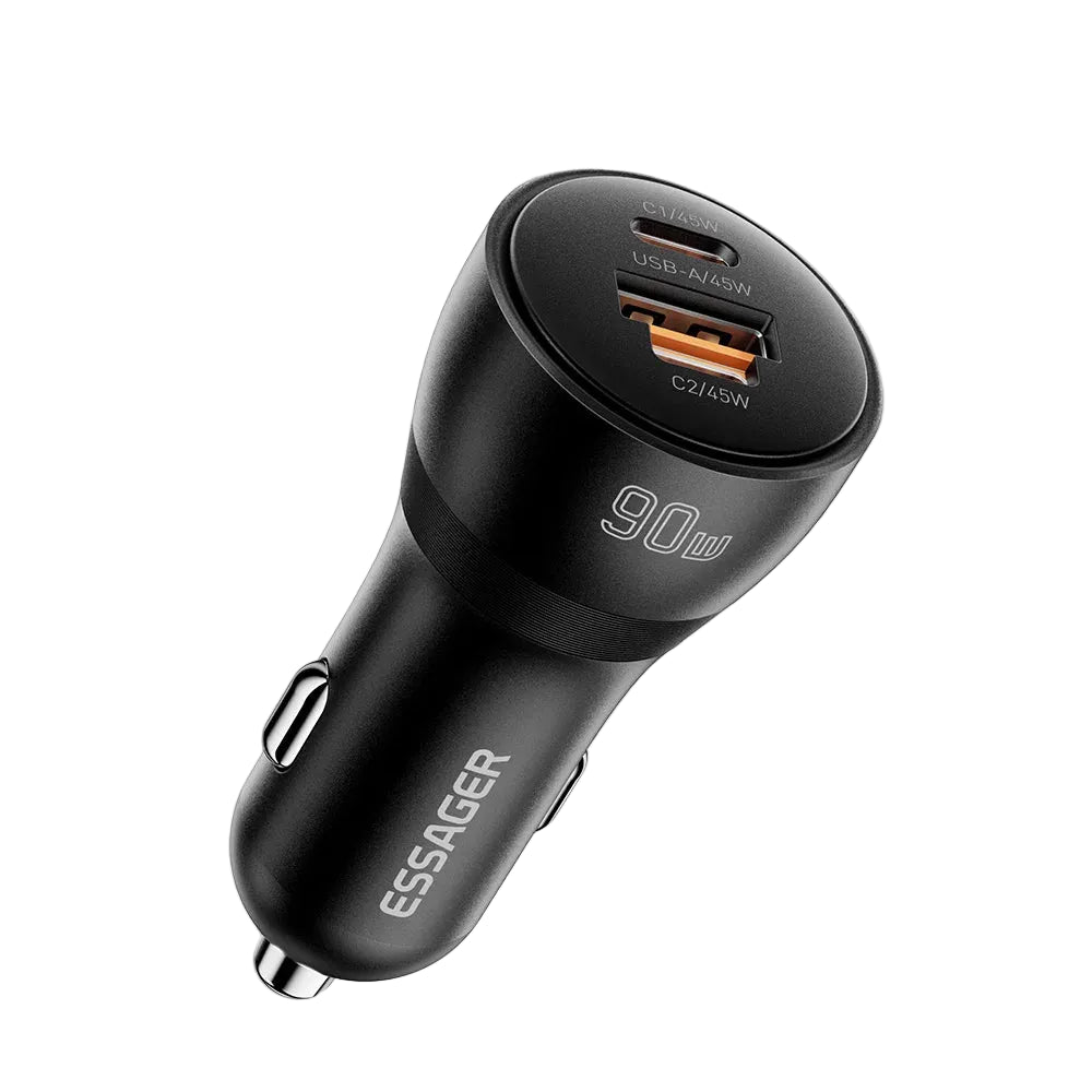 Essager 90W Dual-Port USB-C Car Charger