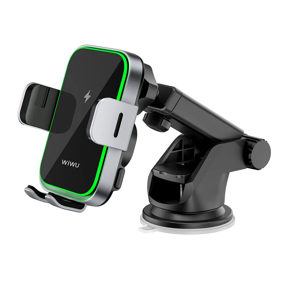 WiWU CH-313 15W Fast Wireless Charging Car Holder