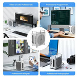 Acasis 8-Port USB-C Docking Station with Dual NVMe Enclosures