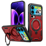Xiaomi 17 Series Heavy Duty Magnetic Case with Rotating Ring Stand