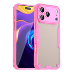 Semi-Transparent PC + TPU Case with Lens Guard for iPhone 17 Series
