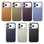 MagSafe Compatible Leather Case for iPhone 17 Series