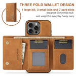 MagSafe 2-in-1 iPhone 16 Wallet Case with Kickstand & Detachable Card Holder